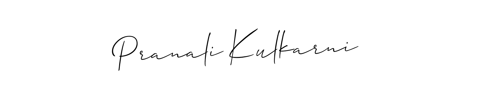 Best and Professional Signature Style for Pranali Kulkarni. Allison_Script Best Signature Style Collection. Pranali Kulkarni signature style 2 images and pictures png