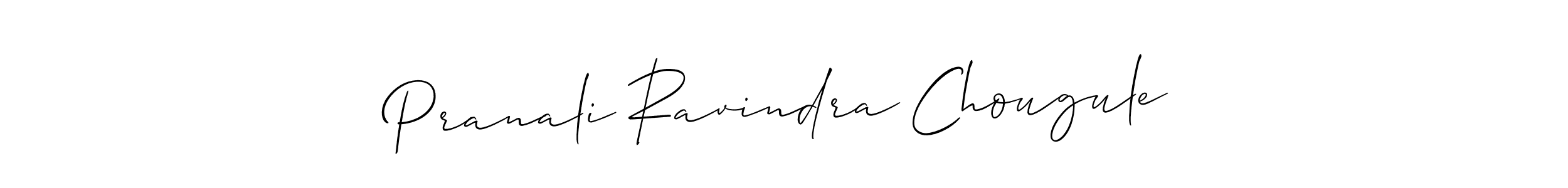 Pranali Ravindra Chougule stylish signature style. Best Handwritten Sign (Allison_Script) for my name. Handwritten Signature Collection Ideas for my name Pranali Ravindra Chougule. Pranali Ravindra Chougule signature style 2 images and pictures png