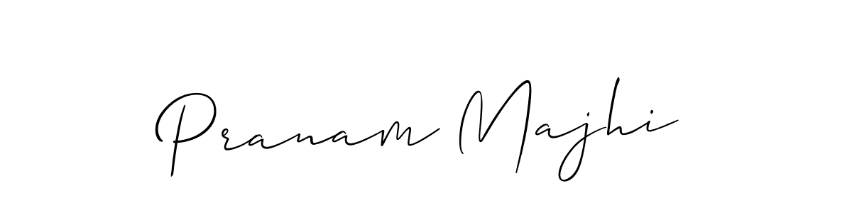 Make a beautiful signature design for name Pranam Majhi. Use this online signature maker to create a handwritten signature for free. Pranam Majhi signature style 2 images and pictures png