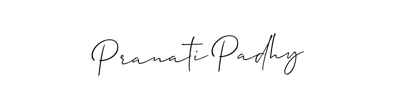 Make a beautiful signature design for name Pranati Padhy. Use this online signature maker to create a handwritten signature for free. Pranati Padhy signature style 2 images and pictures png