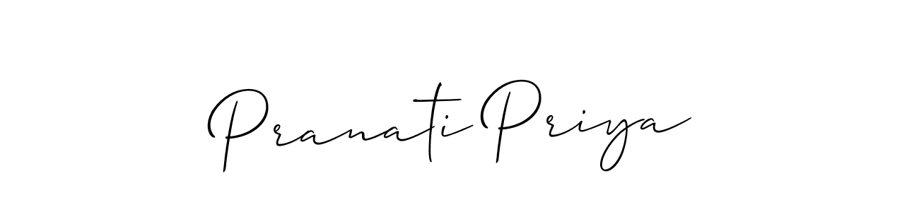 You can use this online signature creator to create a handwritten signature for the name Pranati Priya. This is the best online autograph maker. Pranati Priya signature style 2 images and pictures png