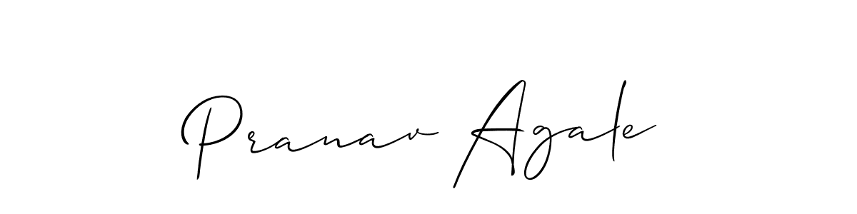 Also You can easily find your signature by using the search form. We will create Pranav Agale name handwritten signature images for you free of cost using Allison_Script sign style. Pranav Agale signature style 2 images and pictures png