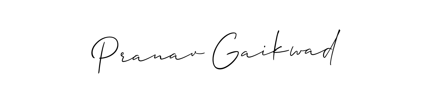 You can use this online signature creator to create a handwritten signature for the name Pranav Gaikwad. This is the best online autograph maker. Pranav Gaikwad signature style 2 images and pictures png