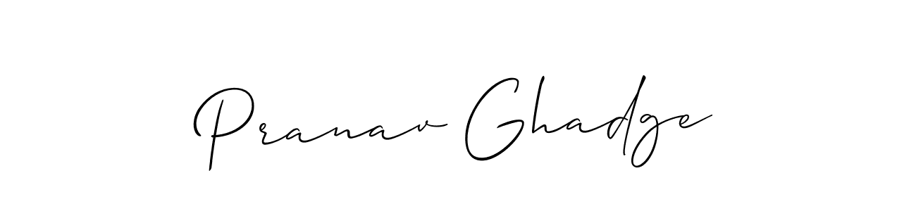 Make a beautiful signature design for name Pranav Ghadge. Use this online signature maker to create a handwritten signature for free. Pranav Ghadge signature style 2 images and pictures png