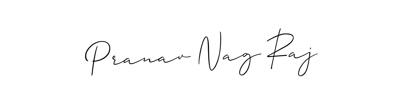 How to make Pranav Nag Raj signature? Allison_Script is a professional autograph style. Create handwritten signature for Pranav Nag Raj name. Pranav Nag Raj signature style 2 images and pictures png