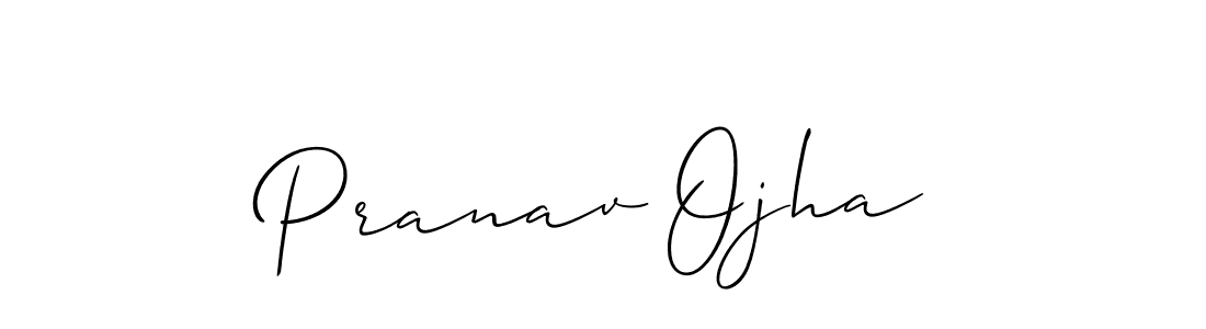 Best and Professional Signature Style for Pranav Ojha. Allison_Script Best Signature Style Collection. Pranav Ojha signature style 2 images and pictures png