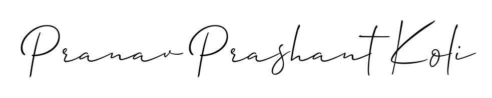 A classic penmanship look for Pranav Prashant Koli. The Allison_Script font brings timeless elegance and confidence to every signed document. Pranav Prashant Koli signature style 2 images and pictures png