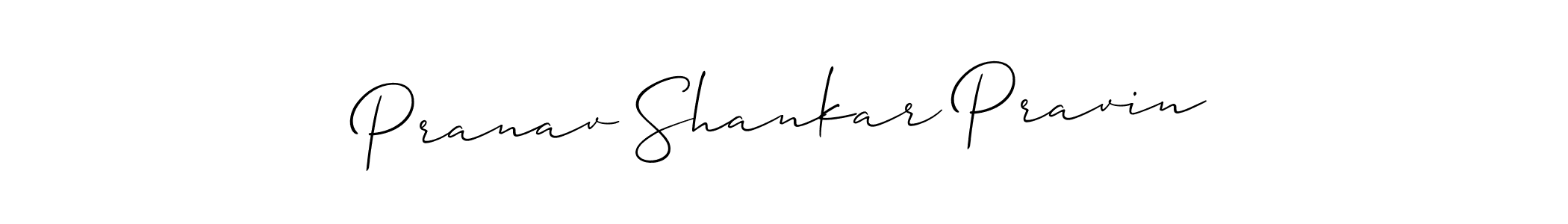 Make a beautiful signature design for name Pranav Shankar Pravin. Use this online signature maker to create a handwritten signature for free. Pranav Shankar Pravin signature style 2 images and pictures png