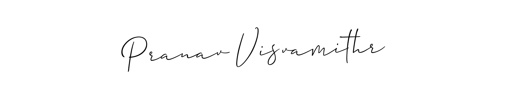 Also You can easily find your signature by using the search form. We will create Pranav Visvamithr name handwritten signature images for you free of cost using Allison_Script sign style. Pranav Visvamithr signature style 2 images and pictures png