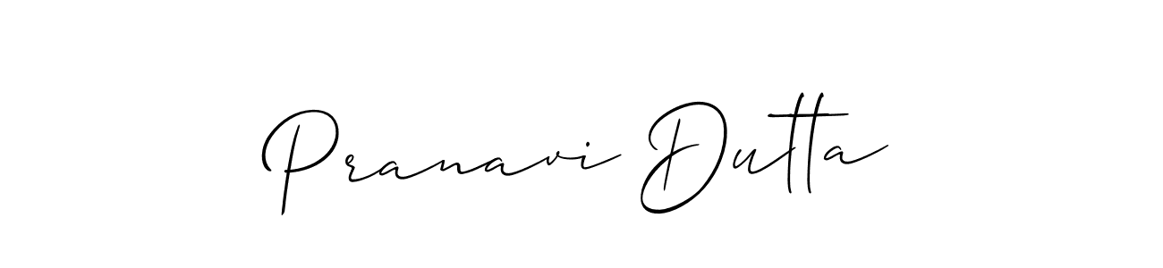 if you are searching for the best signature style for your name Pranavi Dutta. so please give up your signature search. here we have designed multiple signature styles  using Allison_Script. Pranavi Dutta signature style 2 images and pictures png