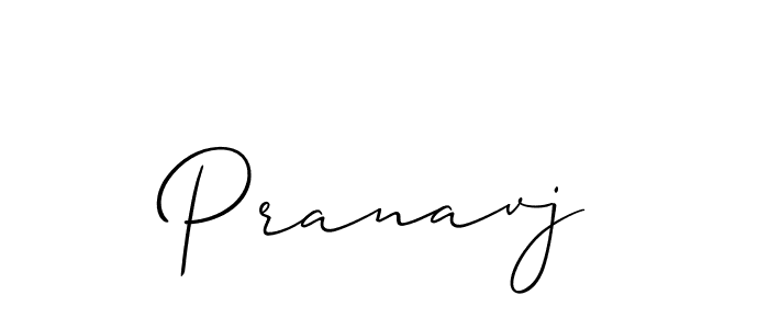 Make a beautiful signature design for name Pranavj. Use this online signature maker to create a handwritten signature for free. Pranavj signature style 2 images and pictures png