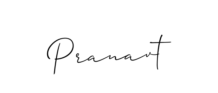 Create a beautiful signature design for name Pranavt. With this signature (Allison_Script) fonts, you can make a handwritten signature for free. Pranavt signature style 2 images and pictures png