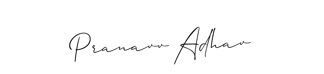 Best and Professional Signature Style for Pranavv Adhav. Allison_Script Best Signature Style Collection. Pranavv Adhav signature style 2 images and pictures png