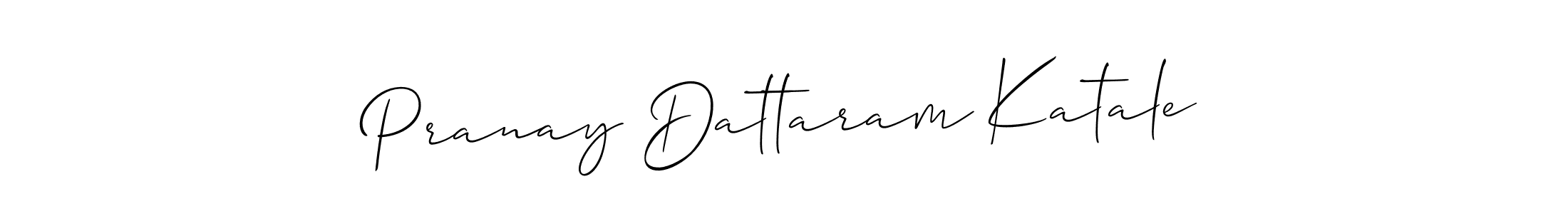 You should practise on your own different ways (Allison_Script) to write your name (Pranay Dattaram Katale) in signature. don't let someone else do it for you. Pranay Dattaram Katale signature style 2 images and pictures png