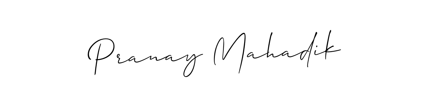 Once you've used our free online signature maker to create your best signature Allison_Script style, it's time to enjoy all of the benefits that Pranay Mahadik name signing documents. Pranay Mahadik signature style 2 images and pictures png