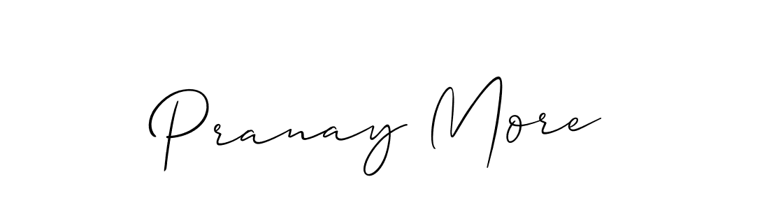 Best and Professional Signature Style for Pranay More. Allison_Script Best Signature Style Collection. Pranay More signature style 2 images and pictures png