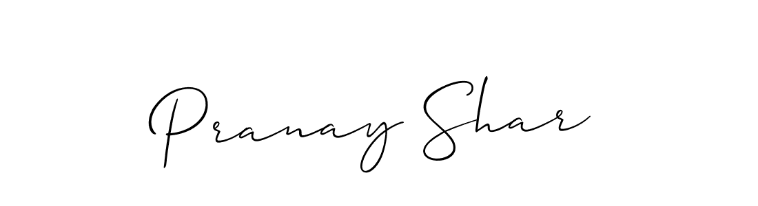 How to Draw Pranay Shar signature style? Allison_Script is a latest design signature styles for name Pranay Shar. Pranay Shar signature style 2 images and pictures png