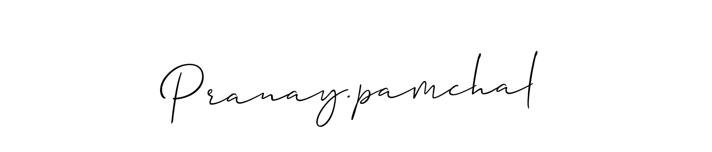 Once you've used our free online signature maker to create your best signature Allison_Script style, it's time to enjoy all of the benefits that Pranay.pamchal name signing documents. Pranay.pamchal signature style 2 images and pictures png