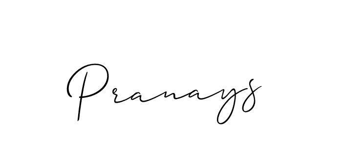 if you are searching for the best signature style for your name Pranays. so please give up your signature search. here we have designed multiple signature styles  using Allison_Script. Pranays signature style 2 images and pictures png