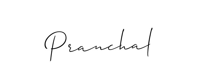 Here are the top 10 professional signature styles for the name Pranchal. These are the best autograph styles you can use for your name. Pranchal signature style 2 images and pictures png