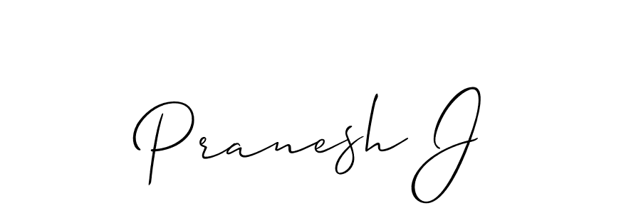 Make a short Pranesh J signature style. Manage your documents anywhere anytime using Allison_Script. Create and add eSignatures, submit forms, share and send files easily. Pranesh J signature style 2 images and pictures png