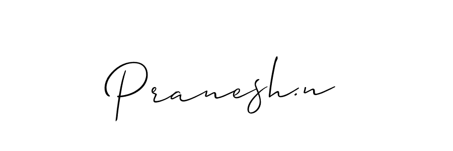 Pranesh.n stylish signature style. Best Handwritten Sign (Allison_Script) for my name. Handwritten Signature Collection Ideas for my name Pranesh.n. Pranesh.n signature style 2 images and pictures png