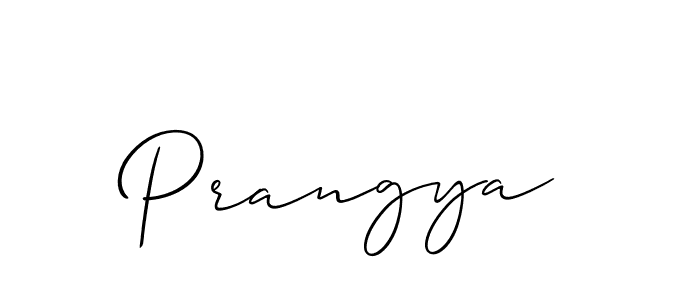 Also You can easily find your signature by using the search form. We will create Prangya name handwritten signature images for you free of cost using Allison_Script sign style. Prangya signature style 2 images and pictures png