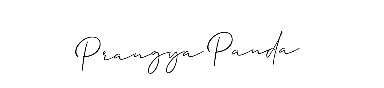 if you are searching for the best signature style for your name Prangya Panda. so please give up your signature search. here we have designed multiple signature styles  using Allison_Script. Prangya Panda signature style 2 images and pictures png