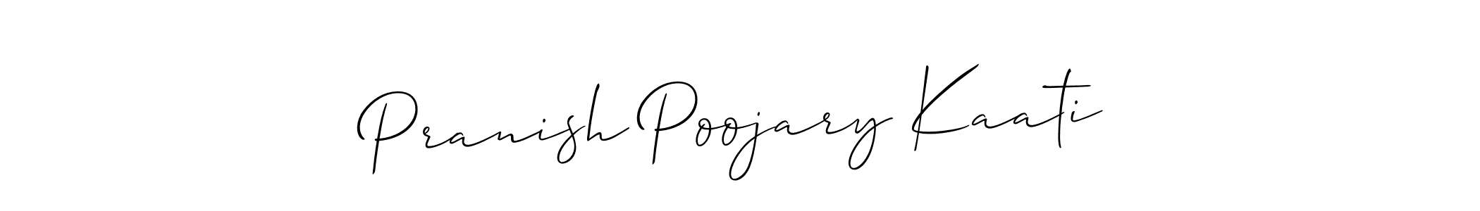 See photos of Pranish Poojary Kaati official signature by Spectra . Check more albums & portfolios. Read reviews & check more about Allison_Script font. Pranish Poojary Kaati signature style 2 images and pictures png