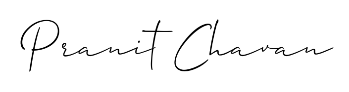 Make a beautiful signature design for name Pranit Chavan. Use this online signature maker to create a handwritten signature for free. Pranit Chavan signature style 2 images and pictures png