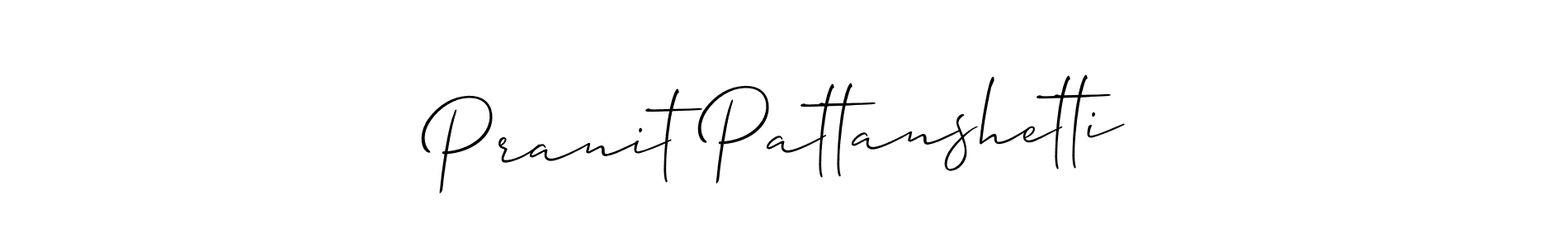 Make a beautiful signature design for name Pranit Pattanshetti. Use this online signature maker to create a handwritten signature for free. Pranit Pattanshetti signature style 2 images and pictures png