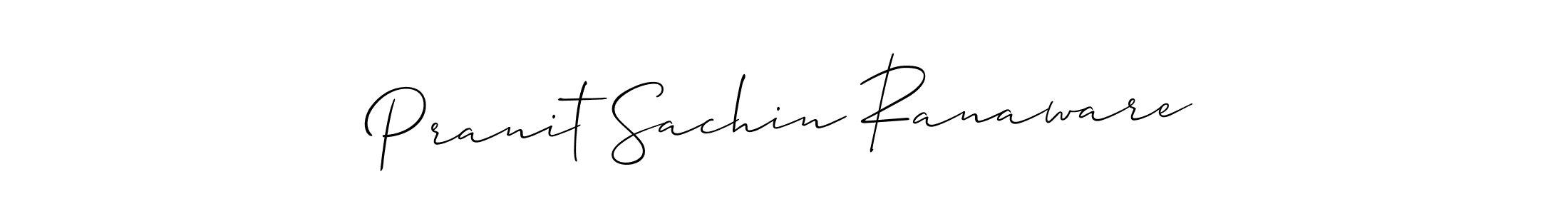 You should practise on your own different ways (Allison_Script) to write your name (Pranit Sachin Ranaware) in signature. don't let someone else do it for you. Pranit Sachin Ranaware signature style 2 images and pictures png