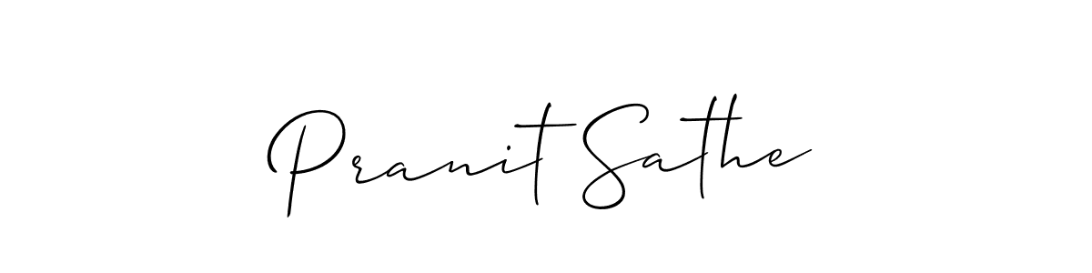 Best and Professional Signature Style for Pranit Sathe. Allison_Script Best Signature Style Collection. Pranit Sathe signature style 2 images and pictures png