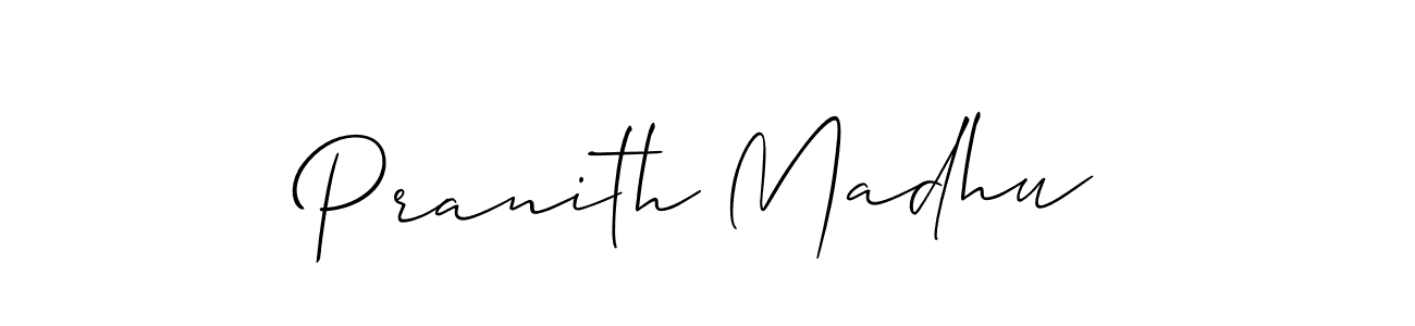 Check out images of Autograph of Pranith Madhu name. Actor Pranith Madhu Signature Style. Allison_Script is a professional sign style online. Pranith Madhu signature style 2 images and pictures png