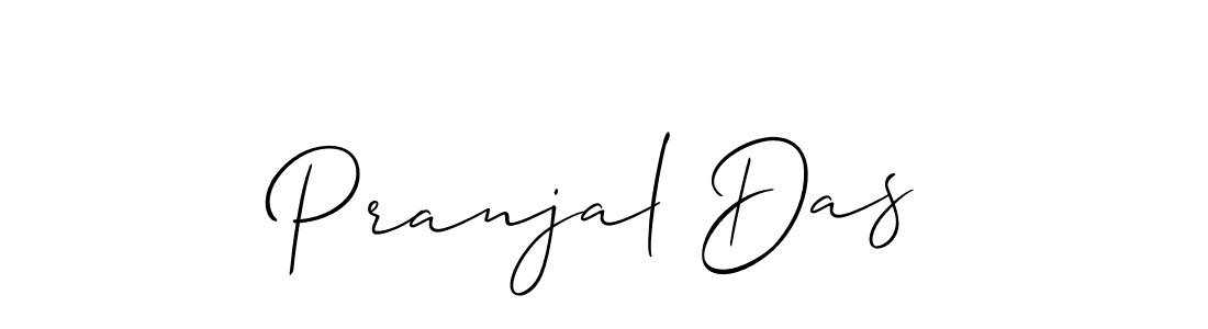 It looks lik you need a new signature style for name Pranjal Das. Design unique handwritten (Allison_Script) signature with our free signature maker in just a few clicks. Pranjal Das signature style 2 images and pictures png