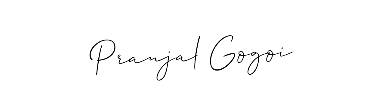 Make a beautiful signature design for name Pranjal Gogoi. Use this online signature maker to create a handwritten signature for free. Pranjal Gogoi signature style 2 images and pictures png