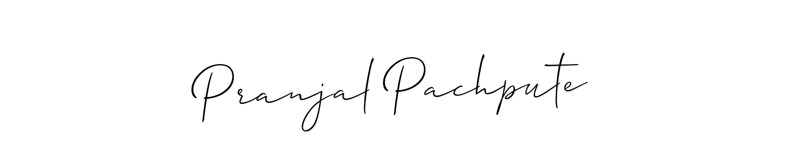 Best and Professional Signature Style for Pranjal Pachpute. Allison_Script Best Signature Style Collection. Pranjal Pachpute signature style 2 images and pictures png