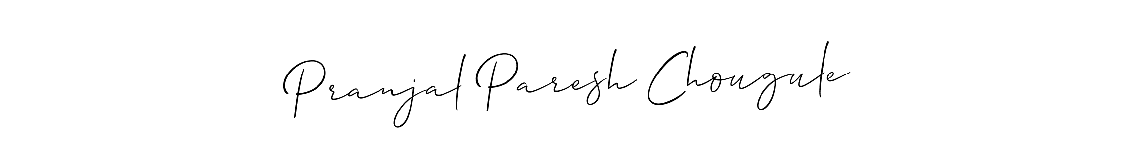Make a beautiful signature design for name Pranjal Paresh Chougule. Use this online signature maker to create a handwritten signature for free. Pranjal Paresh Chougule signature style 2 images and pictures png