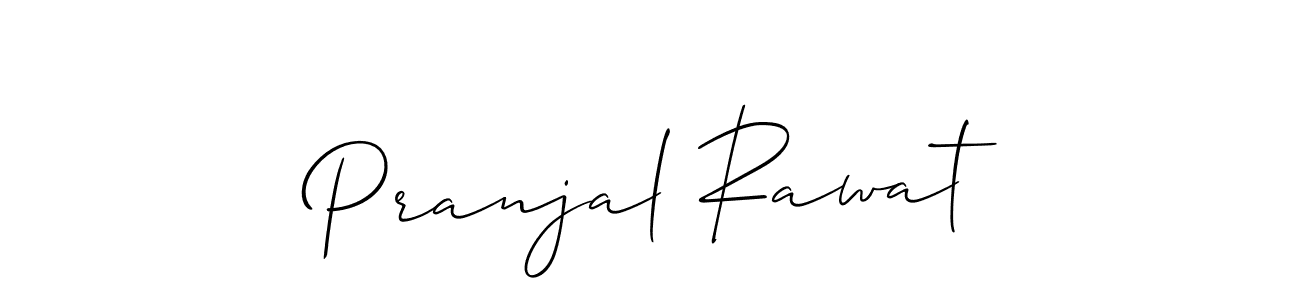 Make a short Pranjal Rawat signature style. Manage your documents anywhere anytime using Allison_Script. Create and add eSignatures, submit forms, share and send files easily. Pranjal Rawat signature style 2 images and pictures png