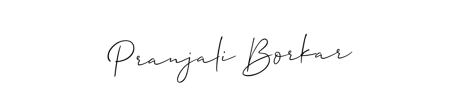 Make a beautiful signature design for name Pranjali Borkar. Use this online signature maker to create a handwritten signature for free. Pranjali Borkar signature style 2 images and pictures png