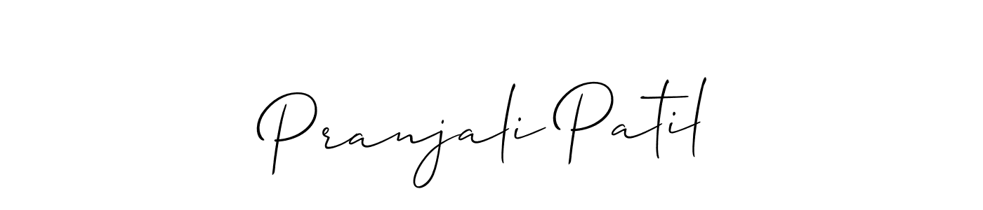 Make a beautiful signature design for name Pranjali Patil. Use this online signature maker to create a handwritten signature for free. Pranjali Patil signature style 2 images and pictures png