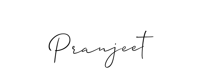 Allison_Script is a professional signature style that is perfect for those who want to add a touch of class to their signature. It is also a great choice for those who want to make their signature more unique. Get Pranjeet name to fancy signature for free. Pranjeet signature style 2 images and pictures png