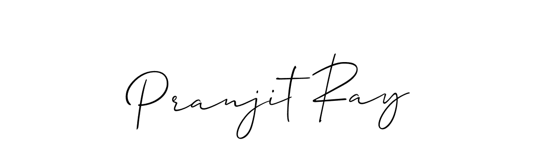 It looks lik you need a new signature style for name Pranjit Ray. Design unique handwritten (Allison_Script) signature with our free signature maker in just a few clicks. Pranjit Ray signature style 2 images and pictures png