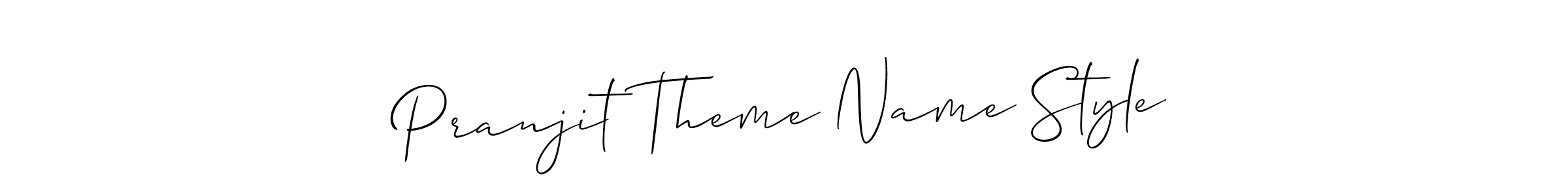 How to Draw Pranjit Theme Name Style signature style? Allison_Script is a latest design signature styles for name Pranjit Theme Name Style. Pranjit Theme Name Style signature style 2 images and pictures png