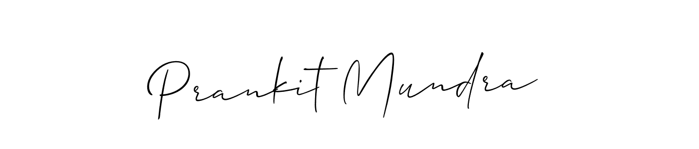The best way (Allison_Script) to make a short signature is to pick only two or three words in your name. The name Prankit Mundra include a total of six letters. For converting this name. Prankit Mundra signature style 2 images and pictures png