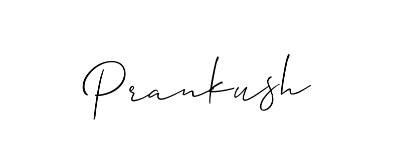 Prankush stylish signature style. Best Handwritten Sign (Allison_Script) for my name. Handwritten Signature Collection Ideas for my name Prankush. Prankush signature style 2 images and pictures png