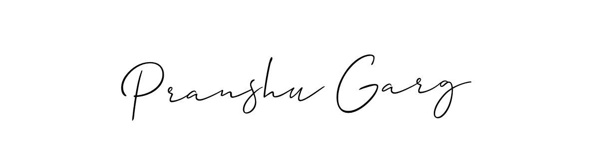 You can use this online signature creator to create a handwritten signature for the name Pranshu Garg. This is the best online autograph maker. Pranshu Garg signature style 2 images and pictures png