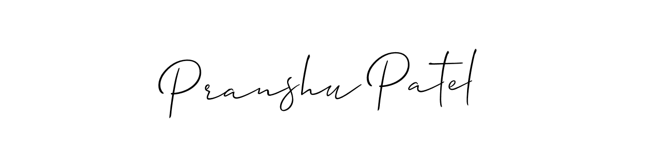 You can use this online signature creator to create a handwritten signature for the name Pranshu Patel. This is the best online autograph maker. Pranshu Patel signature style 2 images and pictures png