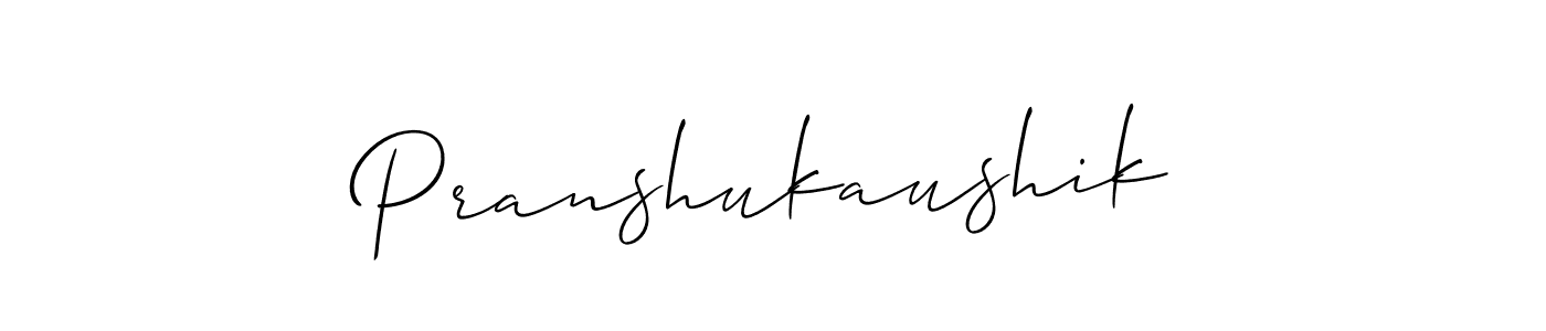 Here are the top 10 professional signature styles for the name Pranshukaushik. These are the best autograph styles you can use for your name. Pranshukaushik signature style 2 images and pictures png