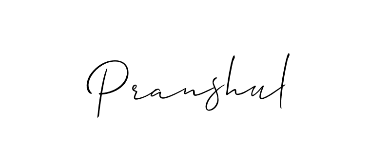 How to Draw Pranshul signature style? Allison_Script is a latest design signature styles for name Pranshul. Pranshul signature style 2 images and pictures png